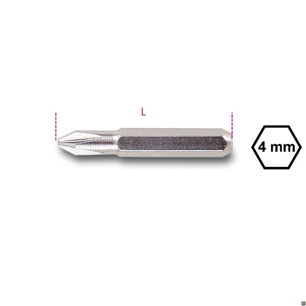 1238B - GIRAVITE A SQUADRA PER VITI CON IMPRONTA A CROCE PHILIPS® 3-4