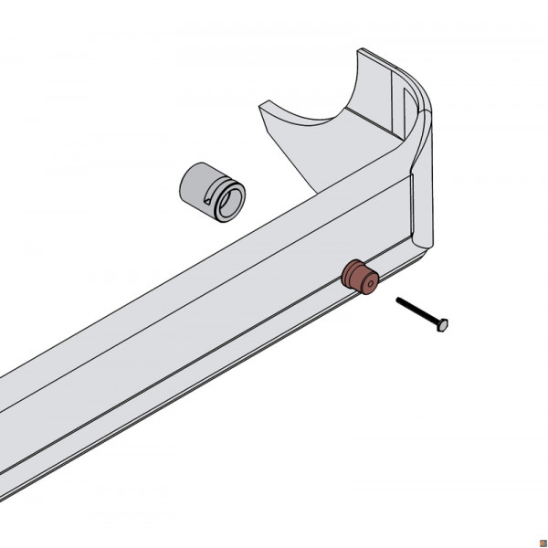1367/S4 KIT 4 FUSTELLE PER SENSORI PARCHEGGIO /S