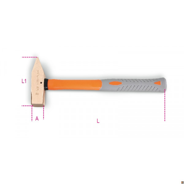 1370BA/PL 500 MARTELLI TEDESCO ANTISC. FIBRA BA/PL 500
