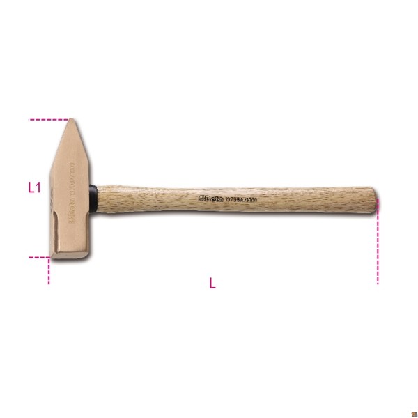 1370BA-500 - MARTELLI TIPO TEDESCO ANTISCINTILLA
