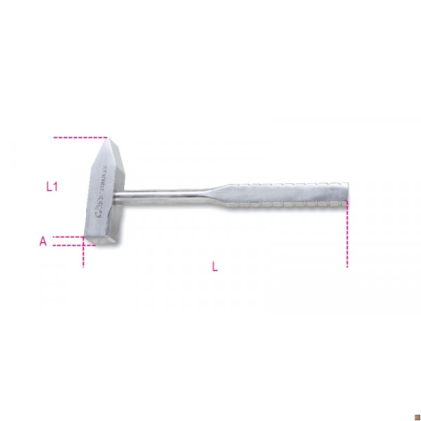 1370INOX - MARTELLI TIPO TEDESCO INOX 500