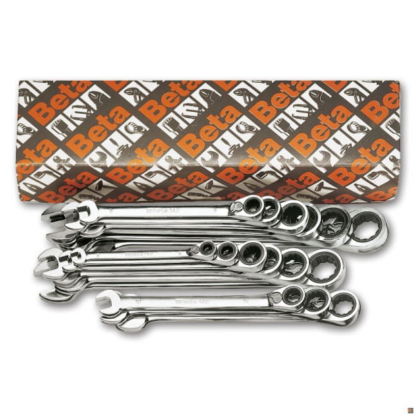 142/S17 CHIAVI COMBINATE CRICCHETTO SERIE 17 PZ.