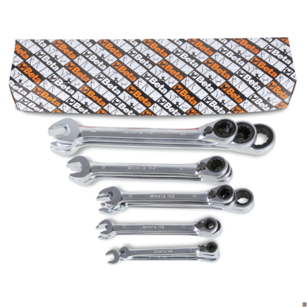 142/S17 CHIAVI COMBINATE CRICCHETTO SERIE 17 PZ.