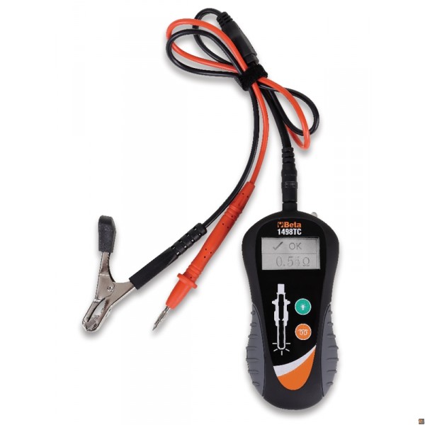 1498TC - TESTER DIGITALE PER CANDELETTE DI PRERISCALDAMENTO
