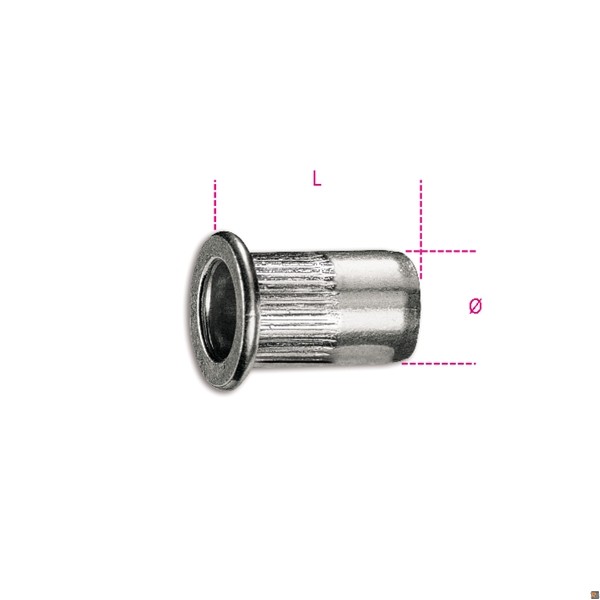1742R-AL/M3 - RIVETTI IN ALLUMINIO FILETTATI