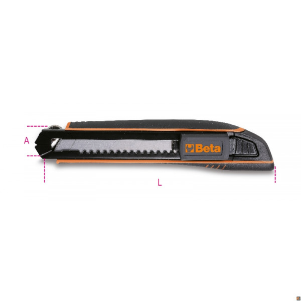 1771HD CUTTER LAMA A SPEZZARE HD 18MM + 6 LAME
