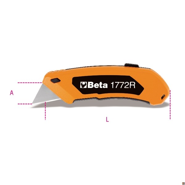 1772R - CUTTER LAMA RETRATTILE