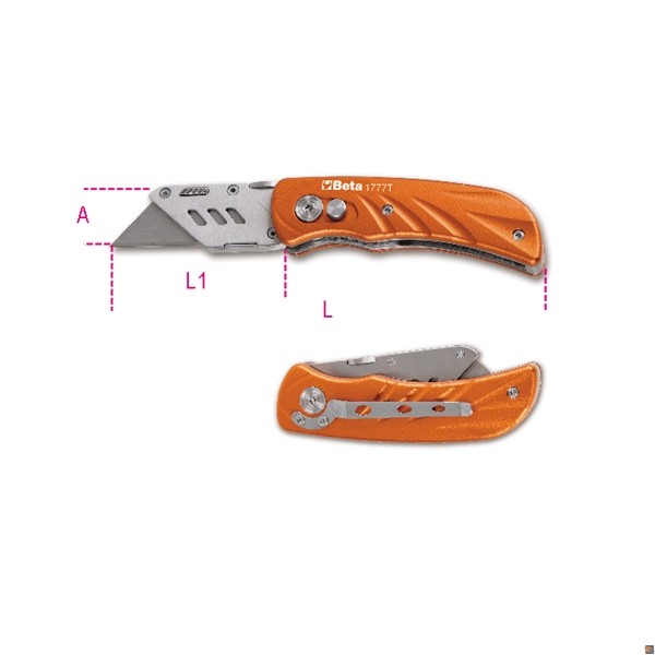1777T - CUTTER CON LAMA TRAPEZOIDALE