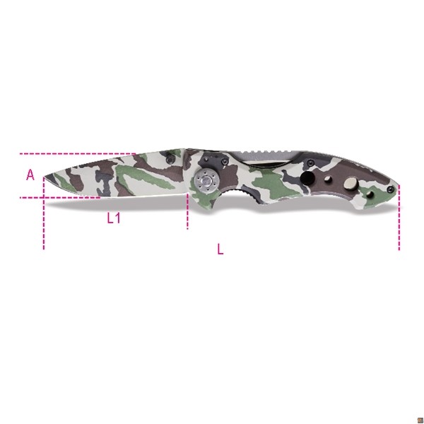 1778CM - COLTELLO A SERRAMANICO MIMETICO