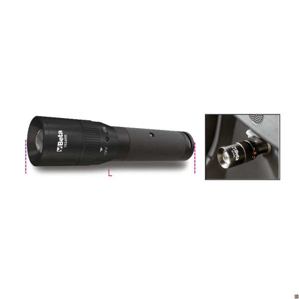 1834RR TORCE LED RICARICABILI REGOLABILI RR