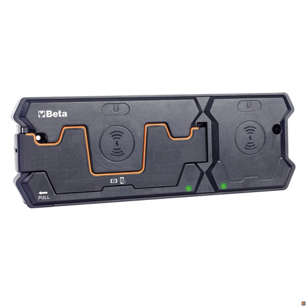 1839BRW BASE RICARICA WIRELESS DUAL PAD MAGNET.