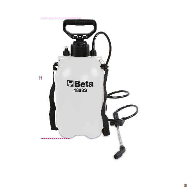 1898/S NEBULIZZATORI A SPALLA A PRESSIONE 5LT