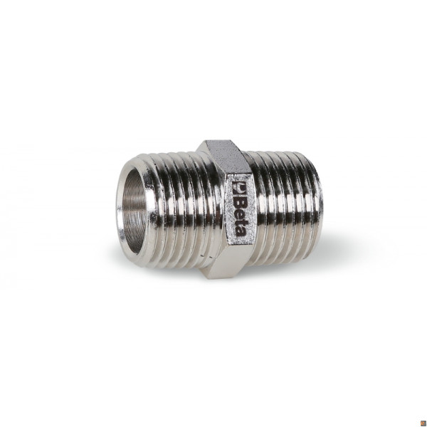 1918N 3/8X3/8 NIPPLI A FILETTO CONICO BETA UTENSILI 019180310