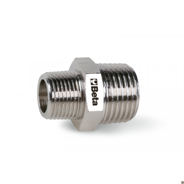 1918R 1/4"-3/8" Nippli di riduzione con filetto conico BSPT 019180200