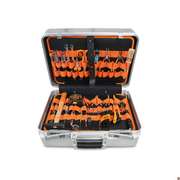 VALIGIA CON ASSORTIMENTO DI 57 UTENSILI DA ELETTRONICA 2033LEL/A BETA 020331224