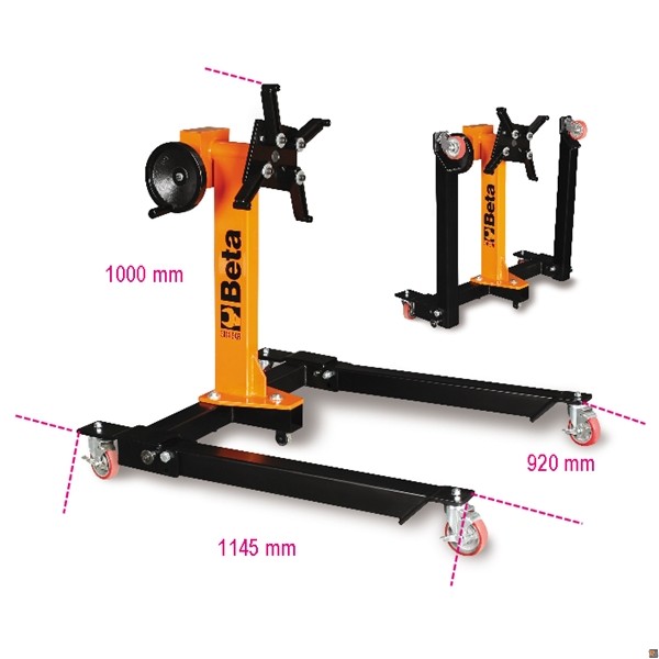 CAVALLETTI SOSTEGNO MOTORI 360░ SAR - 3014 SAR