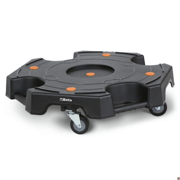 3036 - BASE PER MOVIMENTAZIONE PNEUMATICI - d. 630mm - con ruote in gomma antitraccia - portata kg. 150 max