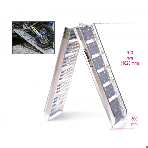 3057 - RAMPE IN ALLUMINIO MOVIM. PER FURGONE