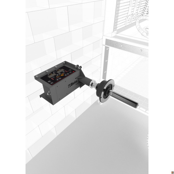 3070BE/K EQUILIBRATRICE ELETTRONICA PORTATILE A LANCIO MANUALE BETA UTENSILI 030700250