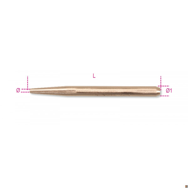 31BA/C 13X255 PUNZONI ANTISC. CONICI 255MM BA13
