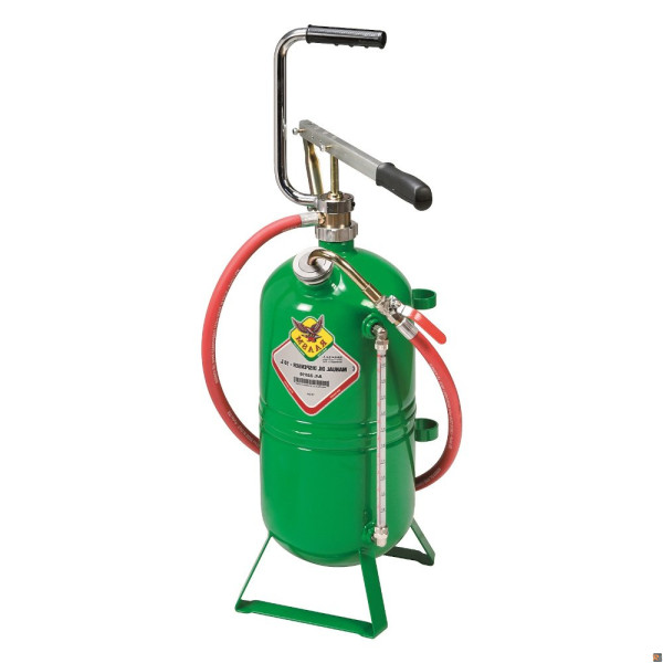 Distributore portatile manuale per olio con serbatoio 16 litri