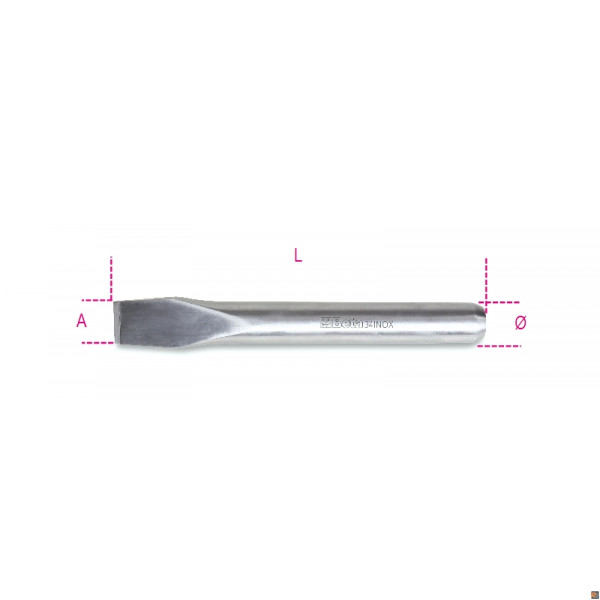 34INOX - SCALPELLI PIATTI INOX 18MM 160