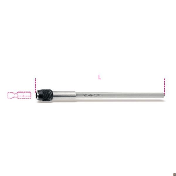 PORTAINSERTI MAGNETICI ATT 1/4F PM