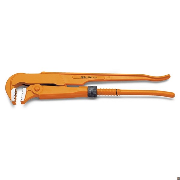 376 - GIRATUBI MODELLO SVEDESE GANASCE PIANE 90° - 410mm