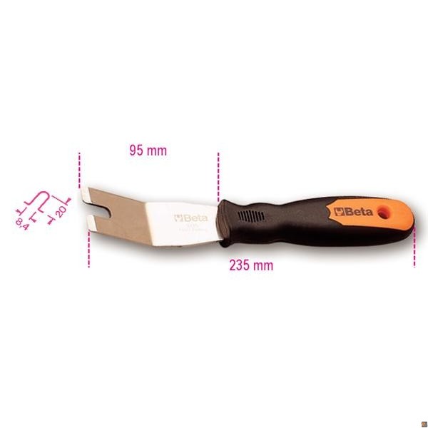 LEVAPIOLI INOX TIPO U/32