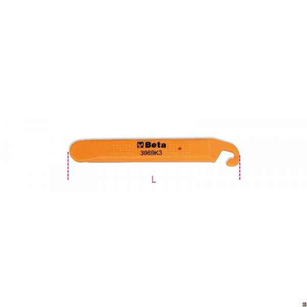 3969K3 - KIT 3 LEVAGOMME PLASTICA K3