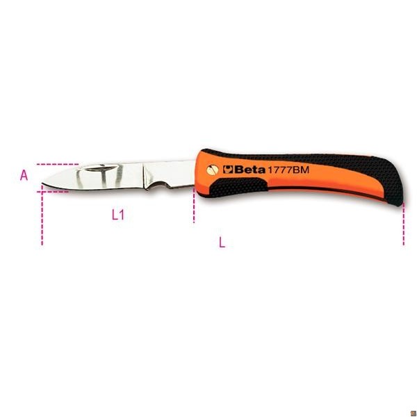 COLTELLI ELETTRICISTA BI-MATERIALE BM