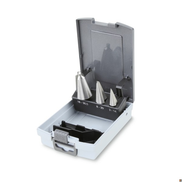 424/SP3 - SERIE DI FRESE CONICHE IN CASSETTA DI PLASTICA - BETA UTENSILI 004240019