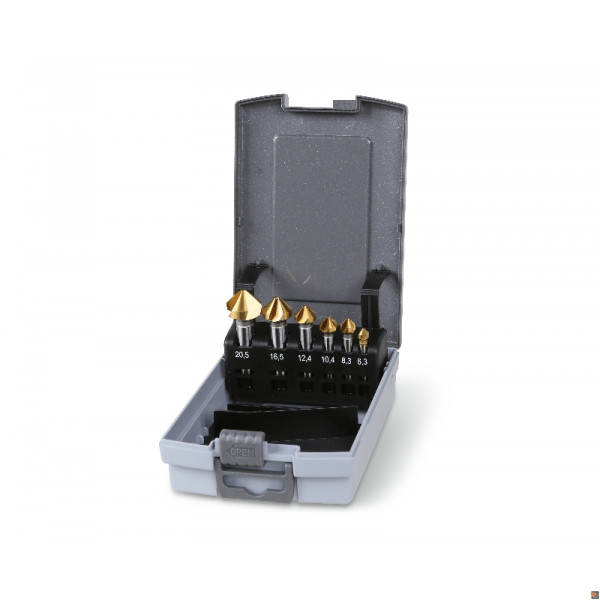 426T/SP6 FRESE 3 TAGLI HSS TIN SERIE 6PZ /SP6 BETA UTENSILI 004260080