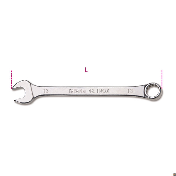 CHIAVI INOX COMBINATE 8 - 42INOX 8