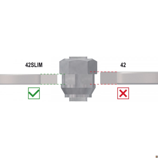 42SLIM/B8I CHIAVI COMBINATE SLIM/B8 IN BUSTA /B8I