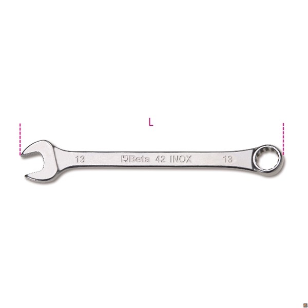 42INOX-8 - CHIAVI COMBINATE