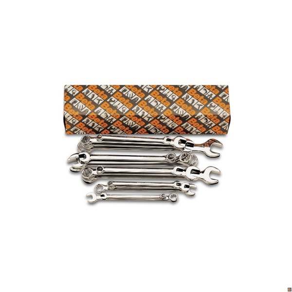 42LMP/SP14 - SERIE DI CHIAVE COMBINATE LUNGHE LUCIDE