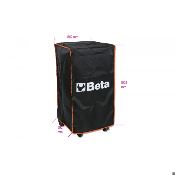 4900-COVER C49 COPRICASSETTIERE NYLON-COVER CX49 CA49 BETA UTENSILI 049000930