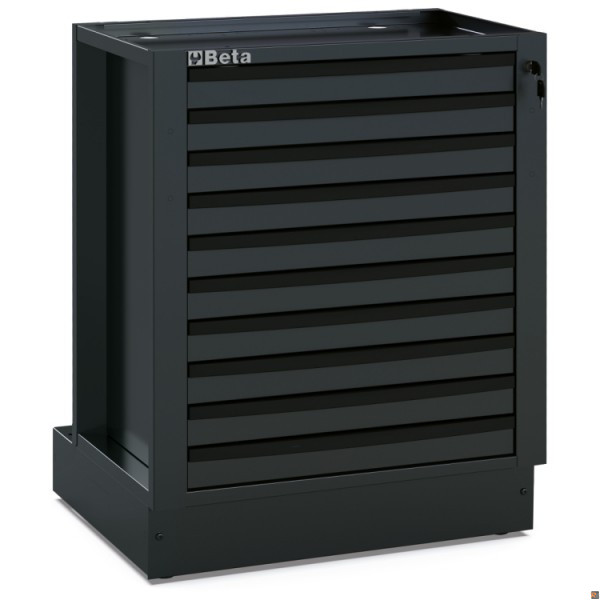 5000 RSC50/KFC - Kit 10 frontalini colorati per cassetto arredo officina RSC50 - ANTRACITE