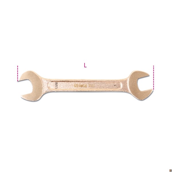 55BA-27x29 - CHIAVI A FORCHETTA DOPPIE ANTISCINTILLA