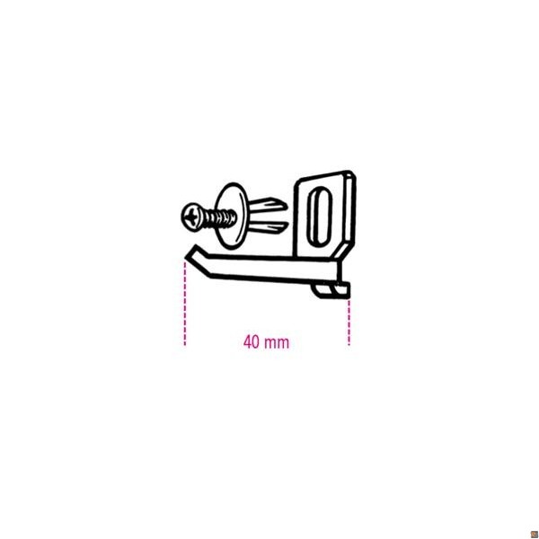 KIT GANCI 40 GPS CON VITI VE1