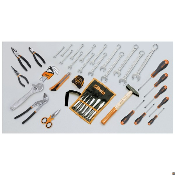 CESTELLI CP15 CON ASSORTIMENTO DI 45 UTENSILI VU/1 BETA UTENSILI 021151232