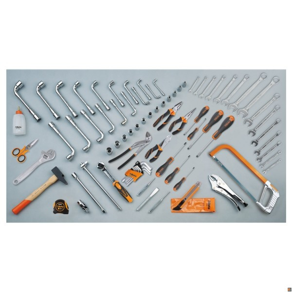 CESTELLO C20L CON ASSORTIMENTO DI 80 UTENSILI VU/4 BETA UTENSILI 021201164