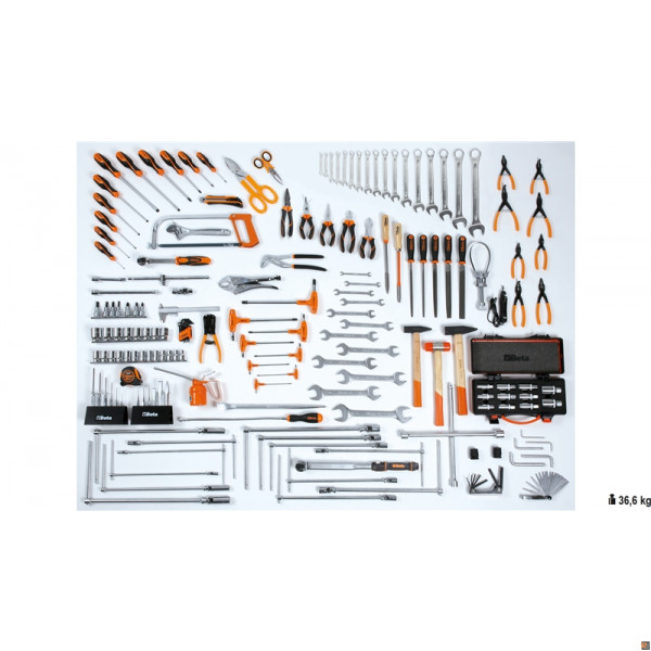 5957VG CONTENUTI 174 UTENSILI GARAGE C57S BETA UTENSILI 059571007
