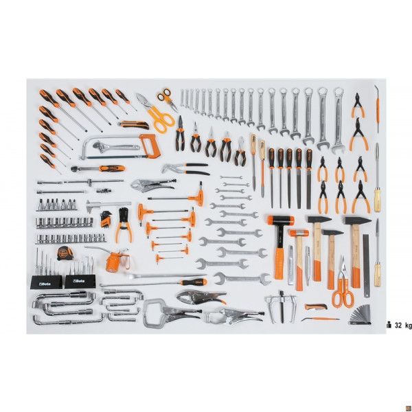 5957VI CONTENUTI 162 UTENSILI INDUSTRIA C57S BETA UTENSILI 059571005