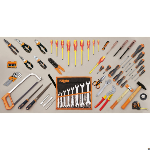 5980ET/A Assortimento di 70 utensili per elettrotecnica BETA UTENSILI 059801083