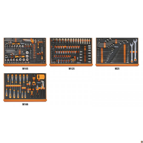 5988L/4M CONTENUTI 273 UT LIGHT ROAD L/4M BETA UTENSILI 059881088