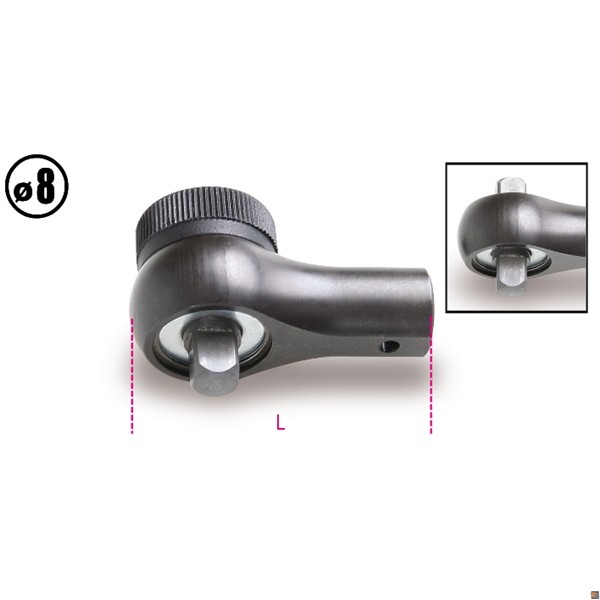 CRICCHETTI REVERS. ATT 8 MM 1/4 PER 604B - 611