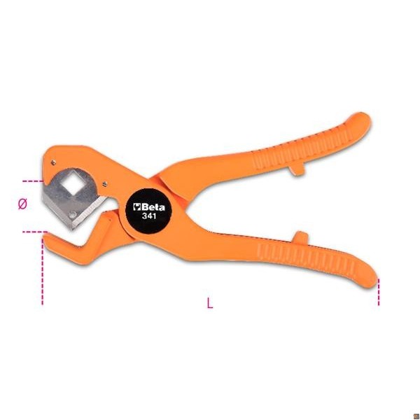 PINZE TAGLIATUBI PER PVC DIA 25 art. 341