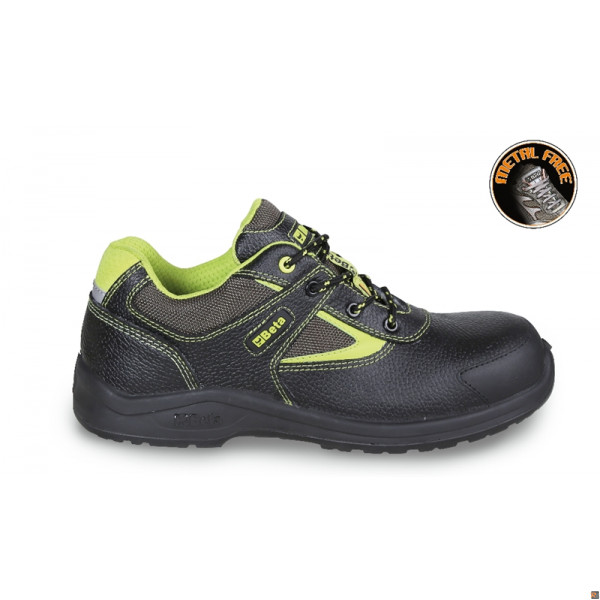 7220PEK - SCARPE LOW PELLE S3 NERE PEK 35